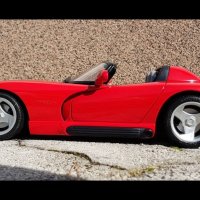 Метална количка: Dodge Viper RT/10 1:12, снимка 3 - Колекции - 32702144