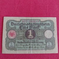 Райх банкнота 1 марка 1920г. Германия перфектна за колекционери 28270, снимка 5 - Нумизматика и бонистика - 37153164
