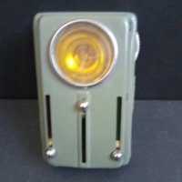 Старо сигнално метално фенерче, снимка 4 - Антикварни и старинни предмети - 44090619