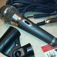 philips profi mic+кабел+държач 2603211047, снимка 1 - Микрофони - 32308858
