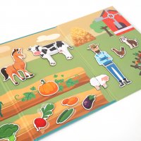 Ферма - игра с магнити на животни и зеленчуци, снимка 7 - Образователни игри - 38483608