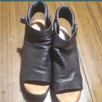 Черни летни боти - сандали естествена кожа , снимка 3 - Сандали - 43142112