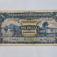 TRINIDAD AND TOBAGO 🇹🇹 1 DOLLAR 1939, снимка 1 - Нумизматика и бонистика - 44876258