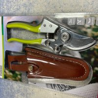 Лозарска ножица Gardex 200 mm с кожен калъф , снимка 1 - Други инструменти - 43479751
