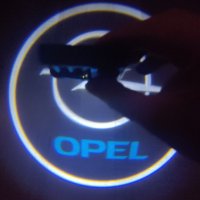Автоматични 3D Фенерчета за врати на кола, Opel - нови 2 бр. комплект., снимка 1 - Аксесоари и консумативи - 35372537
