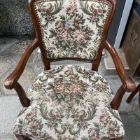 Уникални стари столове тип кресло. №3985, снимка 6 - Антикварни и старинни предмети - 40712955