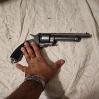 Конфедерален граждански военен револвер LeMat. Реплика на пистолет с барабан , снимка 1 - Бойно оръжие - 21489340