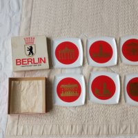 Сувенир от ГДР Берлин , подложки за чаши Berlin DDR, снимка 9 - Колекции - 28535406