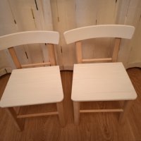Детски дървени столчета изработен от бук., снимка 2 - Столове - 33350145
