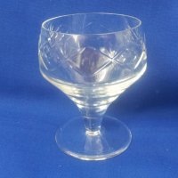 Кристални чаши за концентрат, столче, гравюра 6 бр, снимка 6 - Чаши - 39056789