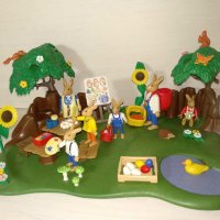 Playmobil великденски зайчета и работилница за боядисване на яйца Плеймобил Включени са фигурки от н, снимка 3 - Фигурки - 28790850