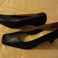 Елегантни дамски обувки на висок ток от естествена кожа номер 38, снимка 2 - Дамски обувки на ток - 28661746