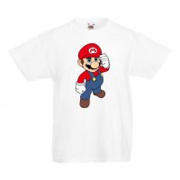Детска тениска Супер Марио Super Mario 12, снимка 2 - Детски тениски и потници - 33082927