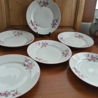 Стар български порцелан чинии , снимка 1 - Антикварни и старинни предмети - 39897780