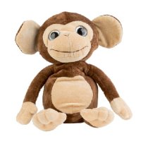 playtive Интерактивна маймунка маймуна със звукови ефекти плюшена музикална бебешка детска, снимка 2 - Плюшени играчки - 42964320