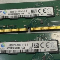 8GB (2x4GB) DDR3 Samsung PC3-12800U (1600Mhz,CL-9,1,5V), снимка 3 - RAM памет - 40133859