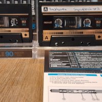 Maxell XLII 90 Black Epitaxial хромни аудио касети с чисти обложки MADE IN JAPAN!!!, снимка 2 - Аудио касети - 43703182