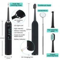 Електрическо устройство за премахване на зъбен камък, електрическа четка за зъби, снимка 4 - Други - 34871347