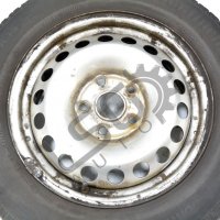 Стоманени джанти 5x112 с гуми R15 Volkswagen Touran I 2003-2010 VT110522N-22, снимка 6 - Гуми и джанти - 36818740