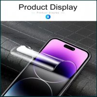 5D Hydrogel Протектор за Дисплей или Гръб Apple iPhone 14 Plus Pro Max, снимка 3 - Фолия, протектори - 38015466