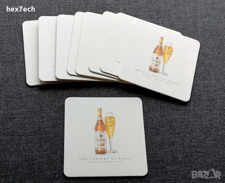 ❤️ ⭐ Комплект подложки Radeberger 10 броя Радебергер ⭐ ❤️, снимка 1