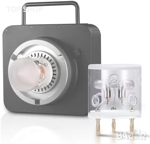 Нова Neewer Q4 студийна флаш светкавица - Крушка 400W, снимка 1