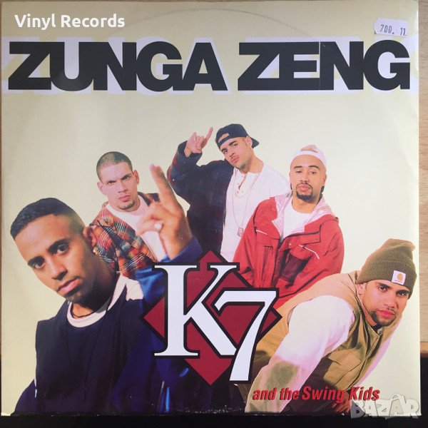 K7 And The Swing Kids – Zunga Zeng ,Vinyl 12", снимка 1