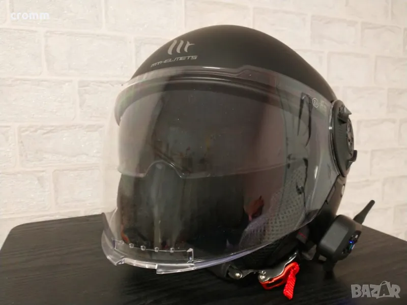 Каска с блутут, снимка 1