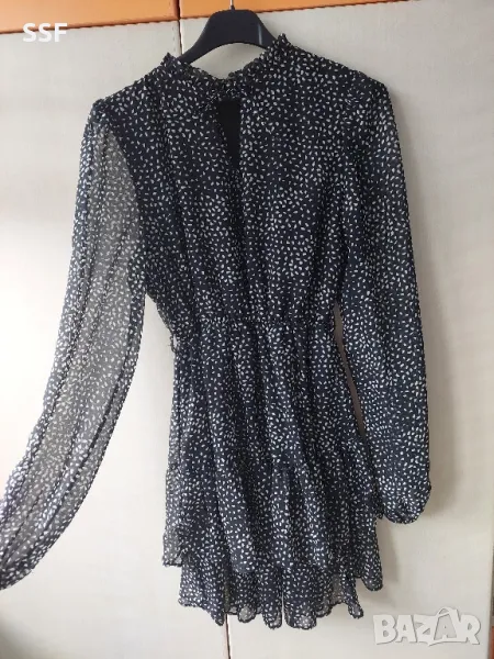 Черна дамска рокля , снимка 1