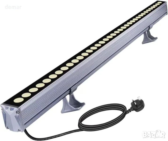 YASOTEK LED лампа за осветяване на стена, 36W 4000K Неурално бяло, 4800 лумена, IP65, 1 метър, снимка 1