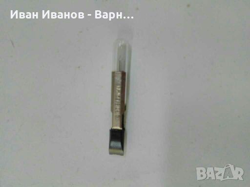 Телефонна лампа, крушка /иглена/ ; 60V  55mA ;  T6,3  ; 6,3 х45мм., снимка 1