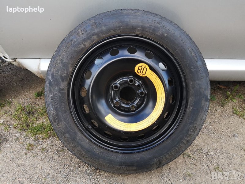 Резервна гума патерица за Alfa Romeo GT 5x98 125/80R15, снимка 1