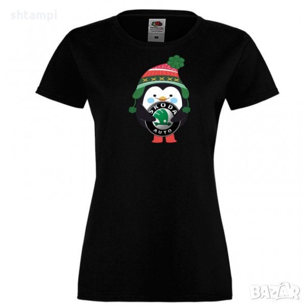 Дамска тениска Skoda Penguin, снимка 1
