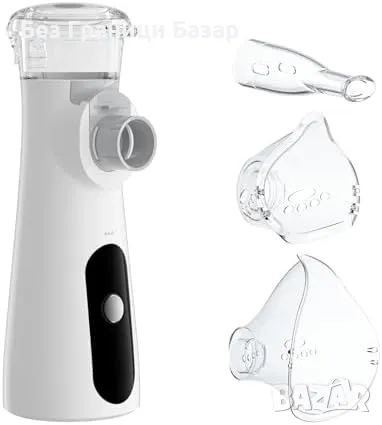 Нов Небулайзер за Възрастни и Деца – Компактен, Безшумен, Ефикасен, снимка 1