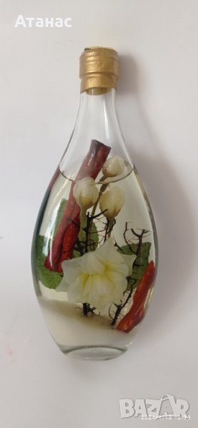 Декорация от цветя в бутилка, снимка 1