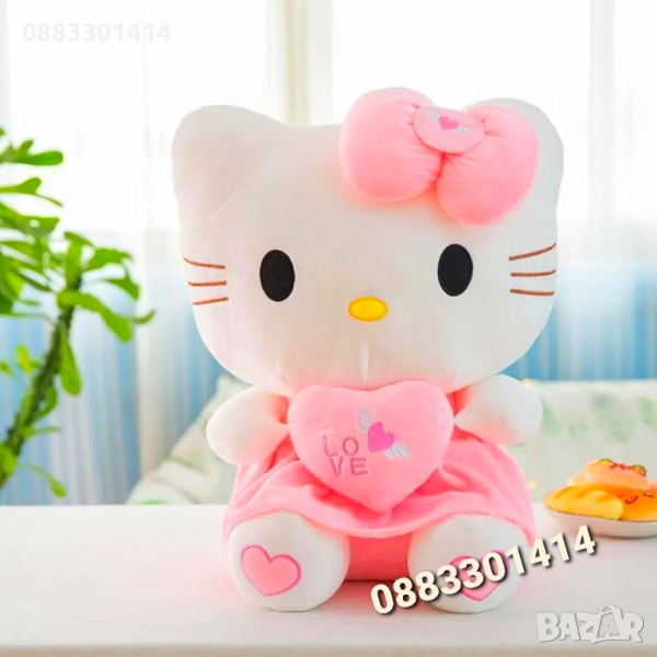 Хело Кити 25см Hello Kitty Плюшена , снимка 1