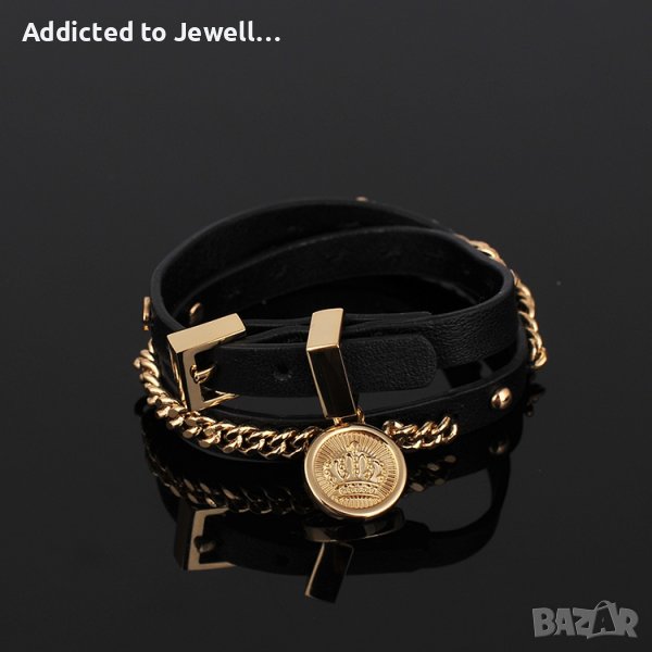 Juicy Couture - кожена гривна, снимка 1