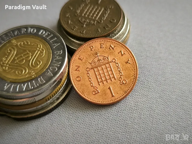 Монета - Великобритания - 1 пени | 2005г., снимка 1