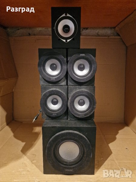 Активен буфер с 5бр. колони KONIG  CMP-SPSU110   5.1, снимка 1