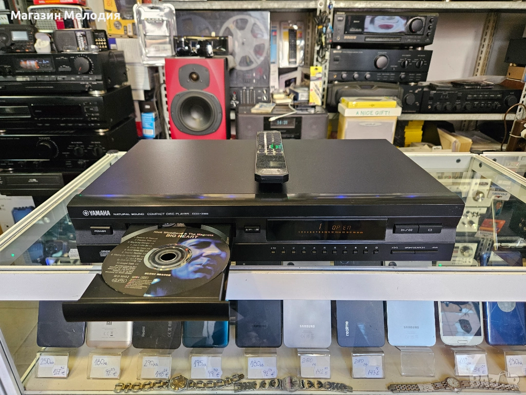 CD Player Yamaha CDX-396 с оригинално дистанционно., снимка 1