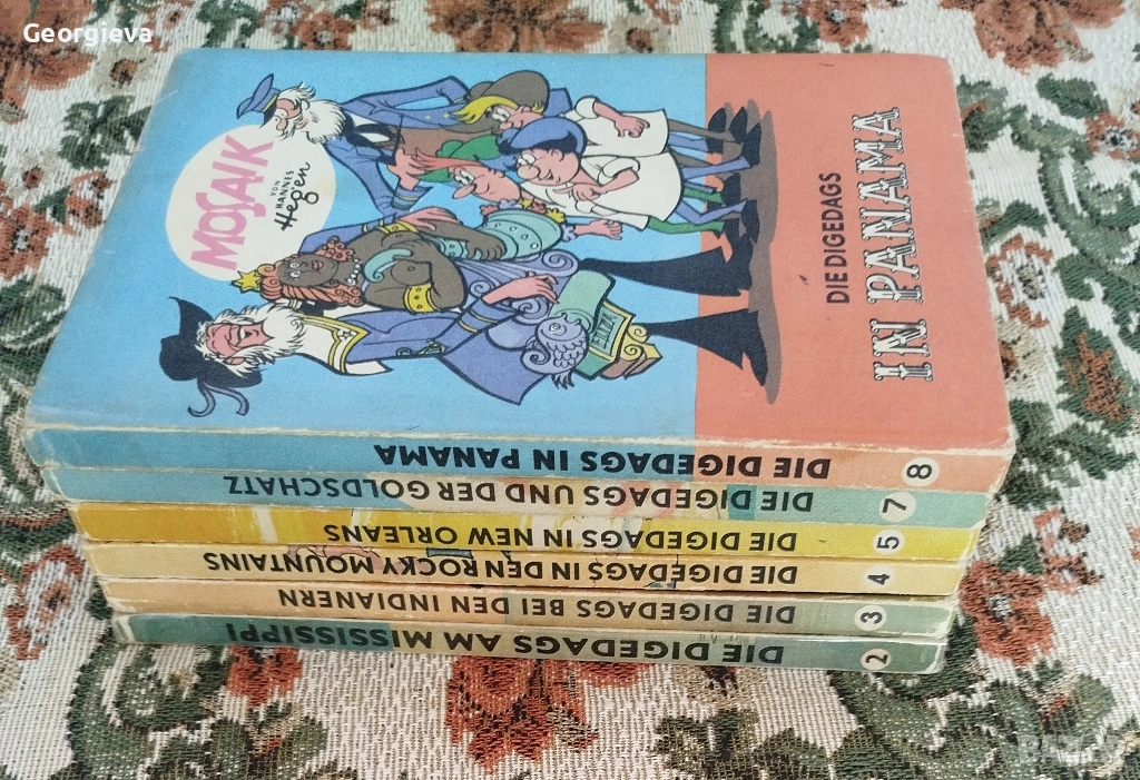 mosaik die digedags in Amerika , снимка 1