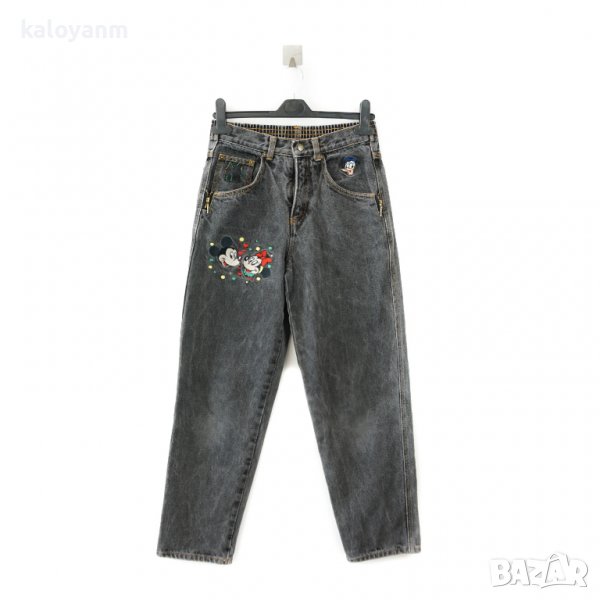 Vintage Mom Jeans - дамски широки дънки - EU 32, снимка 1