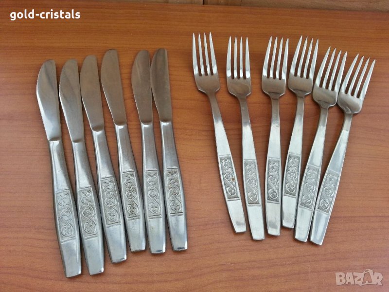 Руски прибори за хранене вилици и ножове, снимка 1