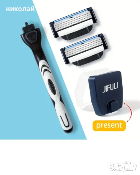 продавам дръжка и 12 бр. ножчета ( с 4 остриета всяко) , снимка 1