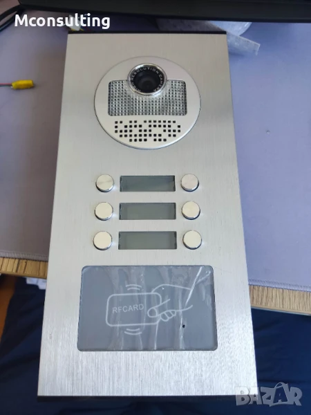  6 Фамилен домофон с камера и четец, снимка 1