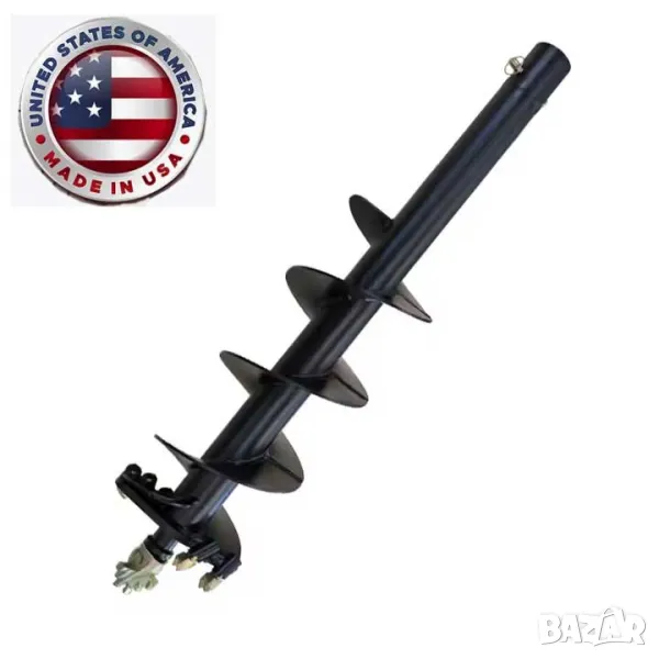 Нов свредел за скала/земя USA за сондажни машини, багер или трактор ф300мм, снимка 1