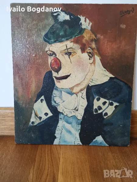 картина масло върху фазер , снимка 1