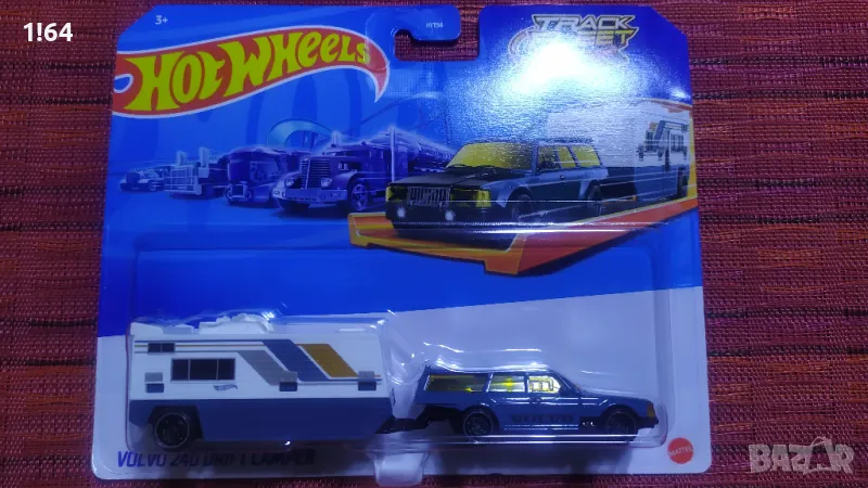 Hot Wheels Volvo 240 Drift Camper, снимка 1