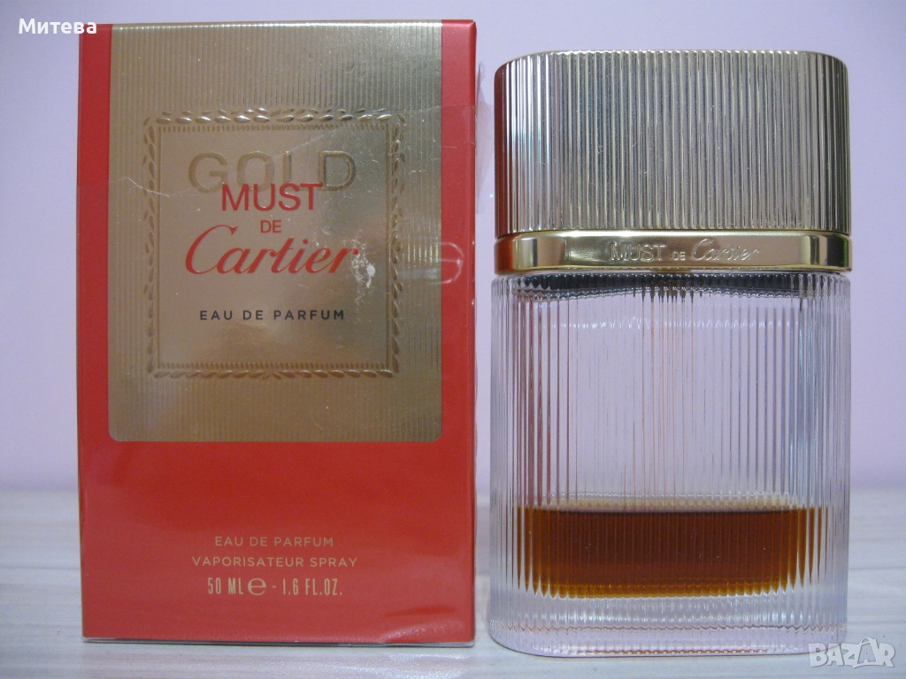 Must de Cartier Gold дамски оригинален парфюм, снимка 1