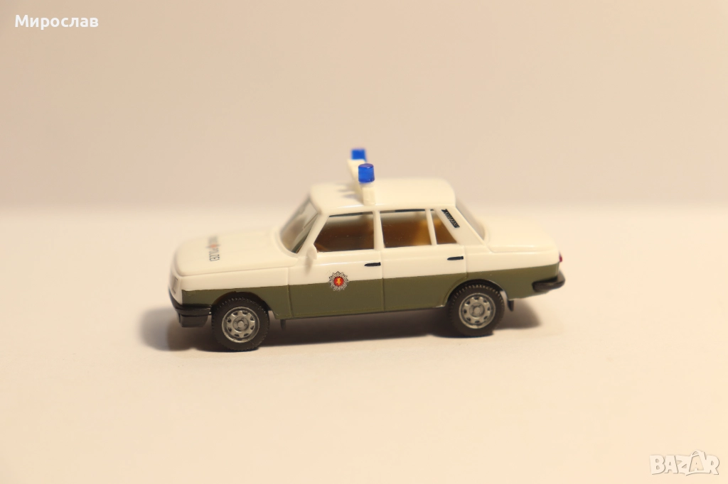 HERPA 1/87 H0 ВАРТБУРГ POLICE ПОЛИЦИЯ КОЛИЧКА МОДЕЛ, снимка 1